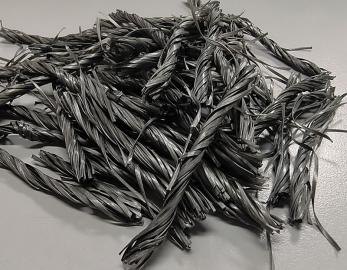 Twisted Polypropylene Fiber for Cement and Concrete